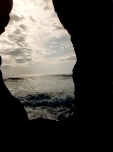 Ocean cave window. Image by so-and-so on Flickr. See below for details on credit.