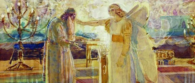 Zechariah and Gabriel - Alexander Andreyevich Ivanov [Public domain], via Wikimedia Commons