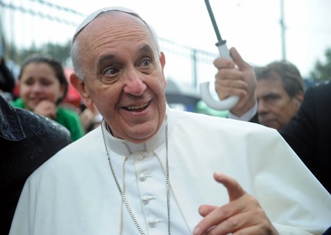 Pope Francis at Varginha, Brazil