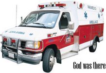 God was there - ambulance