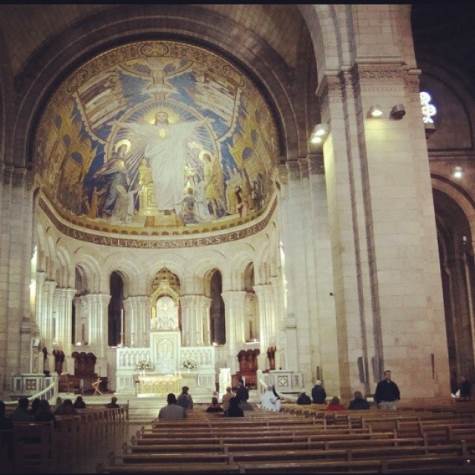 Sacre Coeur interior