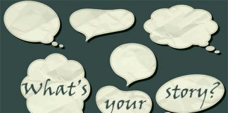 What's your story? - speech bubbles