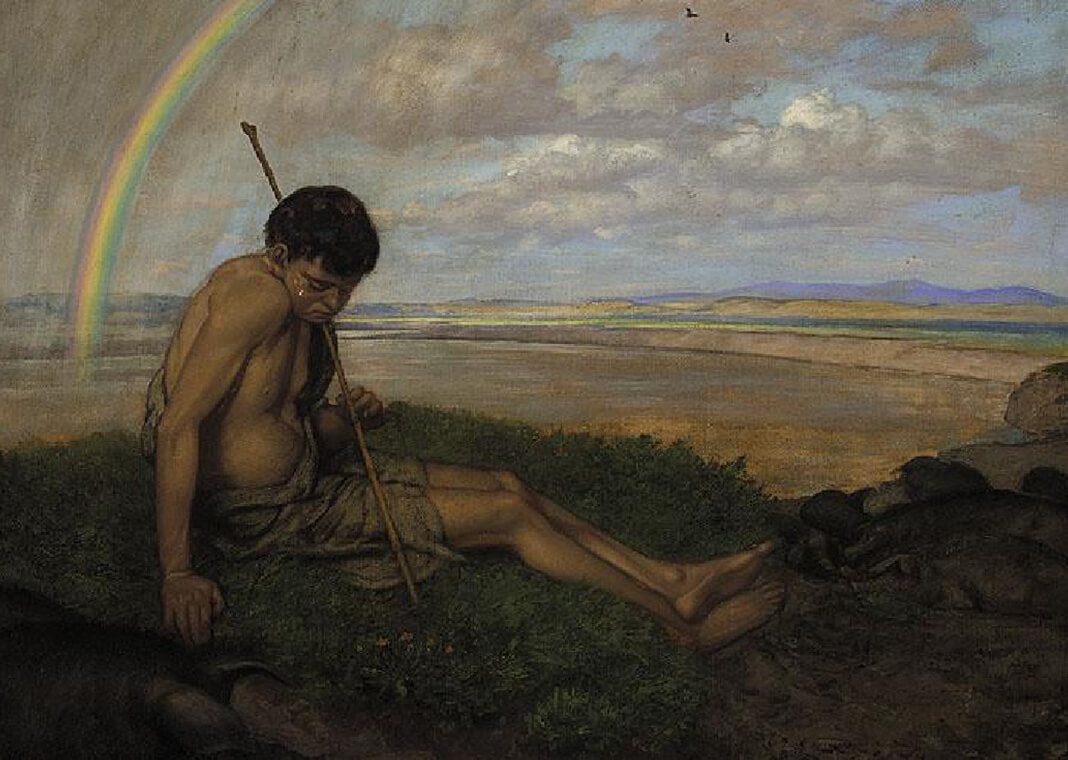 "The Prodigal Son," 1885 by Hans Thoma. Public domain via Wikimedia Commons.