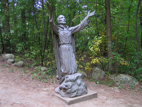 John de Brebeuf statue in Midland, Ontario
