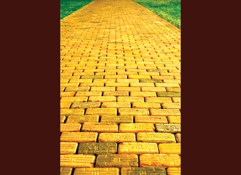 gold brick road