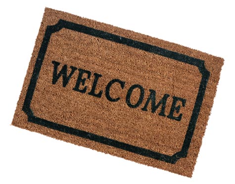 welcome mat