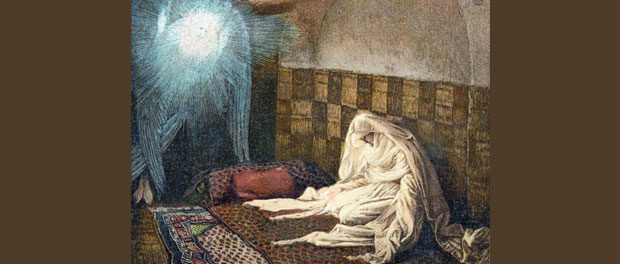 "The Annunciation" by James Tissot