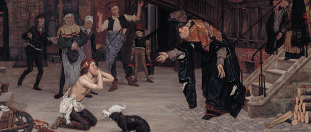 Return of the Prodigal Son (detail) by James Tissot