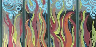 Pentecost windows - image by Robin under (CC BY 2.0) license: https://www.flickr.com/photos/13384589@N00/2478674945/in/photostream/