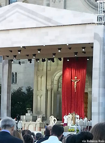 Junípero Serra canonization Mass