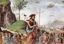 Ghirlandaio "Preaching of St. John the Baptist"