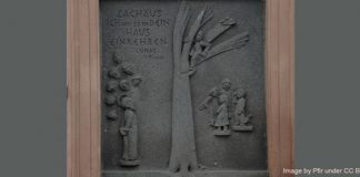 Zacchaeus - Image (cropped) by Pfir (CC BY-SA 3.0)