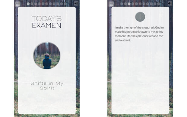 Reimagining the Examen app screenshots