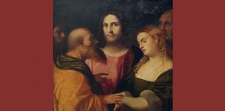 Palma il Vecchio "Christ and the Adulteress"