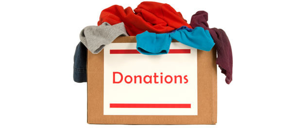clothes donations