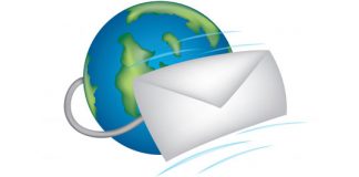 e-mail letter goes around the world