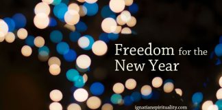 freedom for the new year - lights