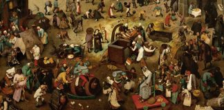 Arts & Faith: Ash Wednesday - Pieter Brueghel the Elder - "The Fight Between Carnival and Lent"