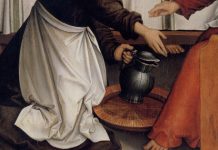 Arts & Faith: Lent - Bernhard Strigel - "Christ Washing the Disciples' Feet"