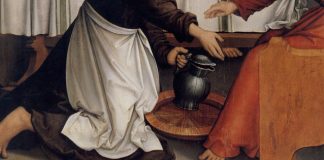 Arts & Faith: Lent - Bernhard Strigel - "Christ Washing the Disciples' Feet"