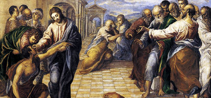 Arts & Faith: Lent - El Greco - "Christ Healing the Blind"