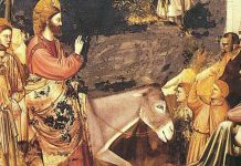 Arts & Faith: Lent - Giotto - "Entry into Jerusalem"