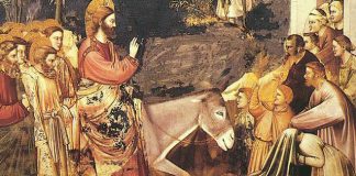 Arts & Faith: Lent - Giotto - "Entry into Jerusalem"