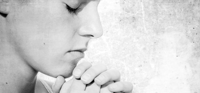 woman in prayer