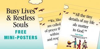 Busy Lives & Restless Souls Free Mini-Posters