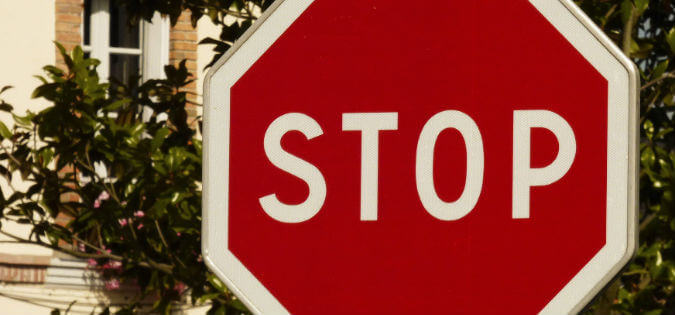 stop sign