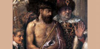 Ecce Homo by Titian - partial view