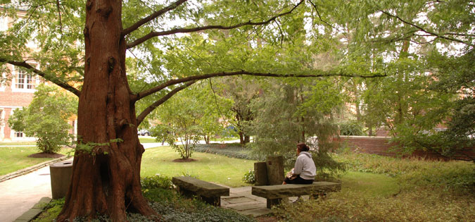 James Davis Garden at John Carroll University [provided by JCU for Picturing God]