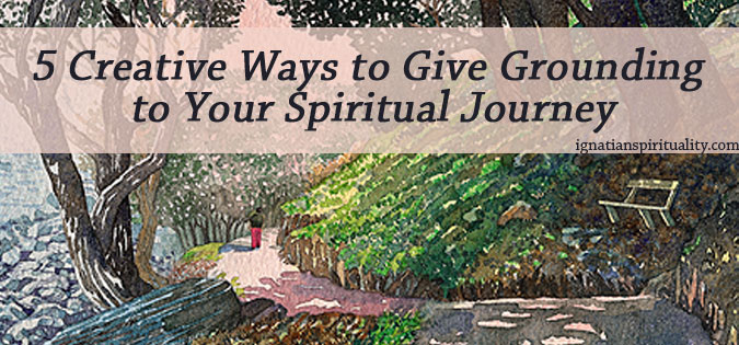 Park scene: Five Creative Ways to Give Grounding to Your Spiritual Journey