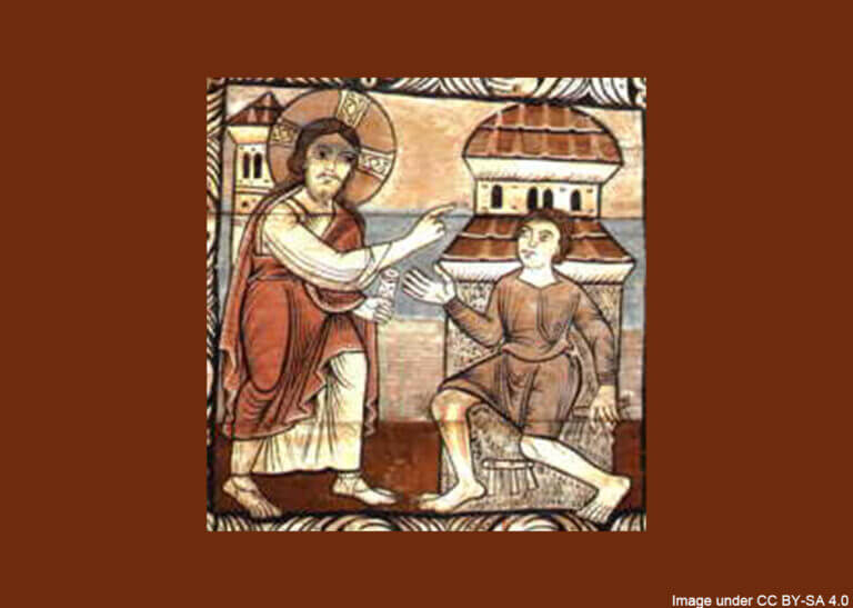 Jesus and Bartimaeus - by Wikipedia bo under CC BY-SA 4.0