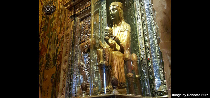 Our Lady of Montserrat - photo by Rebecca Ruiz