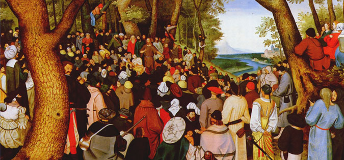 Pieter Brueghel the Younger - St. John the Baptist Preaching