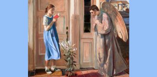 John Collier - The Annunciation - Used with permission. All rights reserved. Hillstream.com