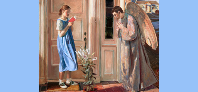 John Collier - The Annunciation - Used with permission. All rights reserved. Hillstream.com
