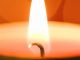 candle flame close-up