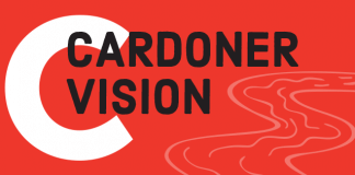 Cardoner Vision - words next to river image