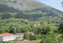 Countryside around St. Ignatius Loyola’s homeplace in Spain