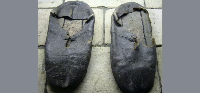 shoes of St. Ignatius Loyola