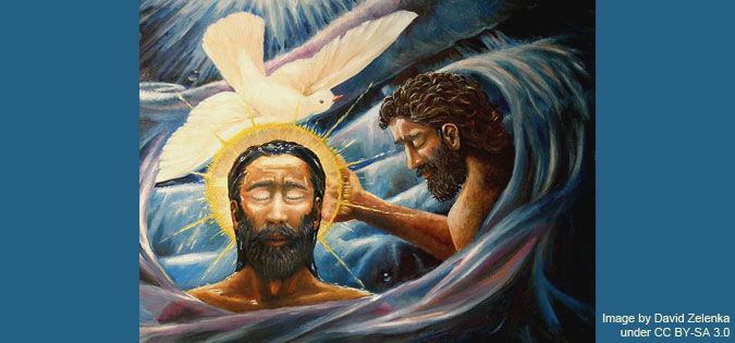 Baptism of Christ by David Zelenka under CC BY-SA 3.0