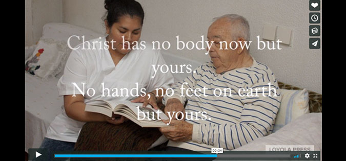 Christ Has No Body Now but Yours - video screenshot