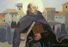 Saint Ignatius Walking - image by Loyola Press