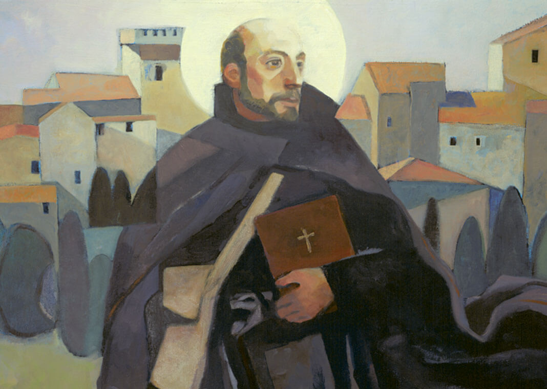 Saint Ignatius Walking - image by Loyola Press