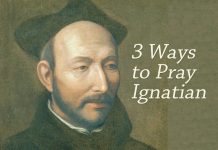 3 ways to pray Ignatian - with image of St. Ignatius Loyola