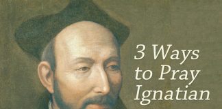 3 ways to pray Ignatian - with image of St. Ignatius Loyola