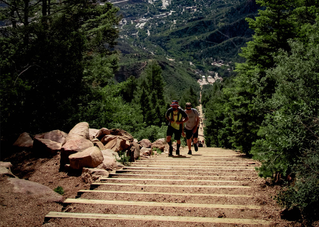 Manitou Incline - photo by Rachel Beam on Unsplash