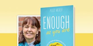 Enough as You Are by Peggy Weber - image of book cover and author